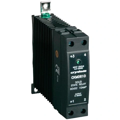 ממסר SPST-NO , 0VDC ~ 60VDC , 10A - SSR CRYDOM