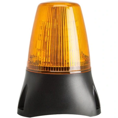 מנורת התראה כתומה - LED , 85V~280V (AC/DC) , DUAL FUNCTION MOFLASH SIGNALLING