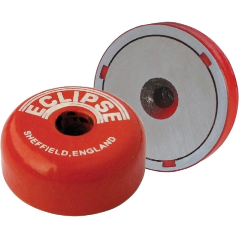 מגנט - ALNICO SHALLOW POT - 38.1MM X 10.35MM ECLIPSE MAGNETICS