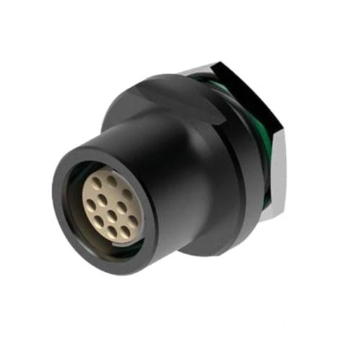 מחבר FISCHER - נקבה לפנל - 2 מגעים - DBEE 102 A051-140 FISCHER CONNECTORS