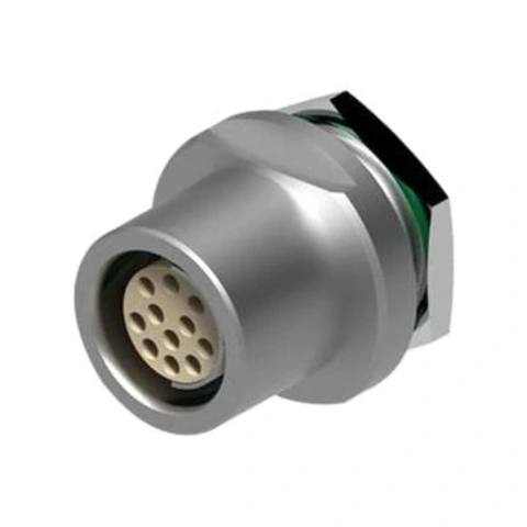 מחבר FISCHER - נקבה לפנל - 3 מגעים - DBEU 102 A052-130 FISCHER CONNECTORS