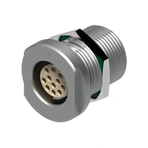 מחבר FISCHER - נקבה לפנל - 2 מגעים - DEE 102 A051-130 FISCHER CONNECTORS