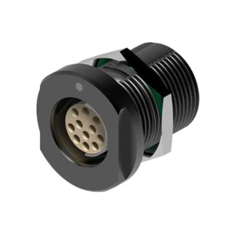 מחבר FISCHER - נקבה לפנל - 4 מגעים - DEE 102 A053-140 FISCHER CONNECTORS