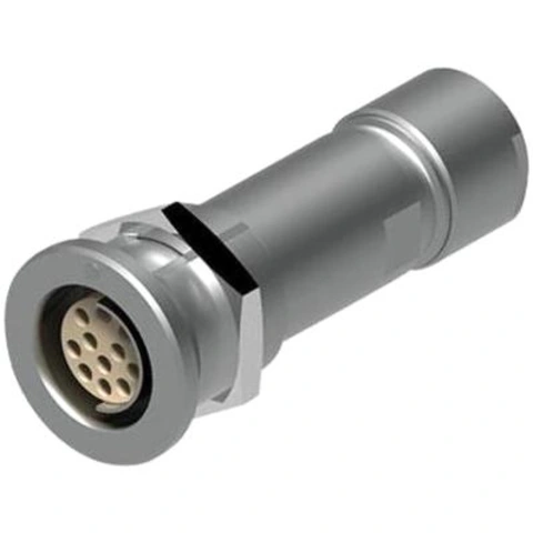 מחבר FISCHER - נקבה לפנל - 5 מגעים - +DK 104 053-130 FISCHER CONNECTORS