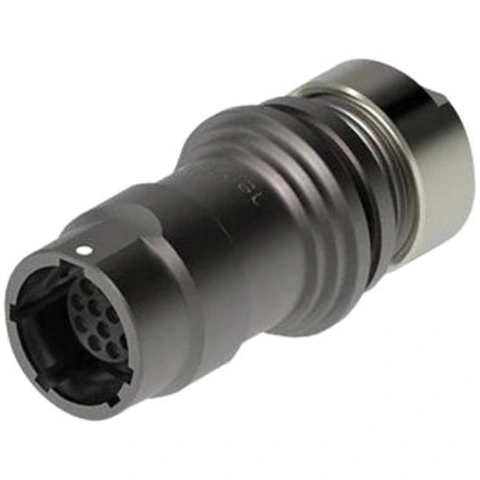 מחבר FISCHER - נקבה לכבל - 3 מגעים - UR50Z07 F003S BK1 E2ZB FISCHER CONNECTORS