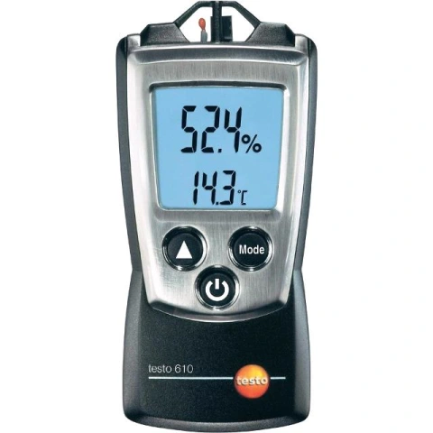 מודד טמפרטורה ולחות ידני דיגיטלי - TESTO 610 HYGROMETER TESTO