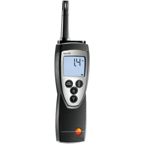 מודד טמפרטורה ולחות ידני דיגיטלי - TESTO 625 HYGROMETER TESTO