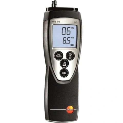 מודד לחץ דיפרנציאלי ידני דיגיטלי - TESTO 512 MANOMETER TESTO