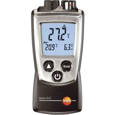 מודד טמפרטורה ידני דיגיטלי - דו ערוצי - TESTO 810 THERMOMETER TESTO