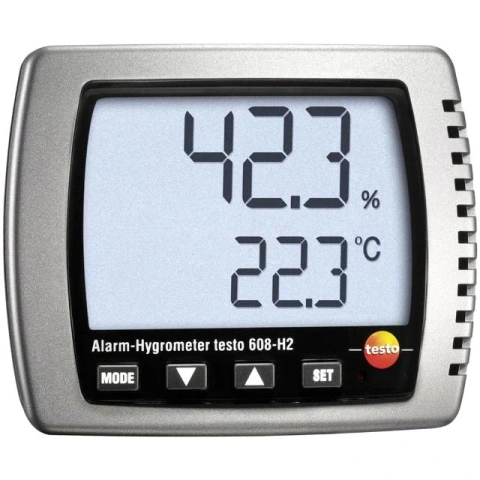 מד טמפרטורה ולחות דיגיטלי - TESTO 608-H2 HYGROMETER TESTO