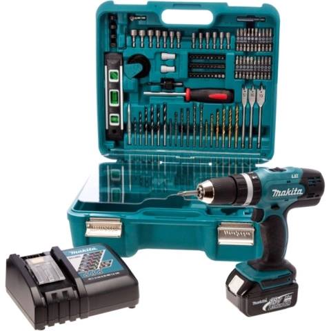 מברגה / מקדחה מקצועית נטענת MAKITA DHP453RFYK - 18V MAKITA