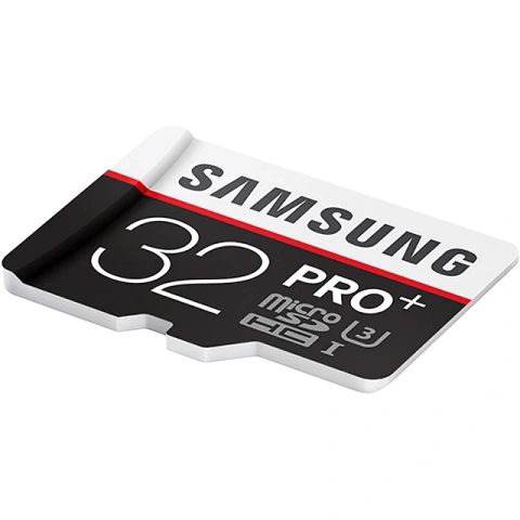 כרטיס זיכרון - SAMSUNG PRO+ - MICROSD 32GB - 95MB/S SAMSUNG