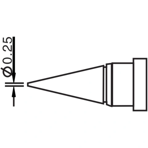 ראש למלחם - 0.25MM ROUND TENMA