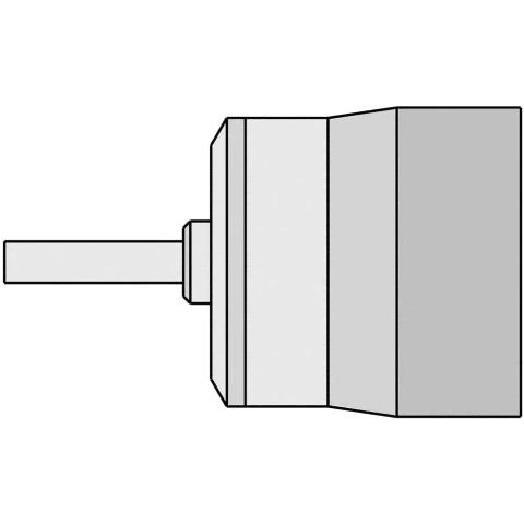 פיה לתחנת אוויר חם דיגיטלית - WELLER TNR 25 - ROUND 2.5MM WELLER