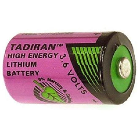 סוללת ליתיום עם חוטי הלחמה - 1/2AA , 3.6V , TL-4902/P , ER14252 TADIRAN BATTERIES