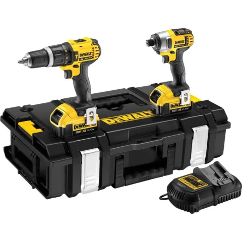 קיט מברגות מקצועית נטענות DEWALT DCK285M2 - 18V DEWALT