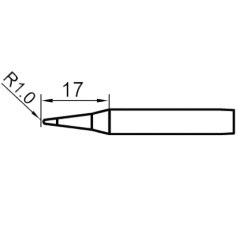 ראש למלחם - 1.0MM CONICAL TENMA