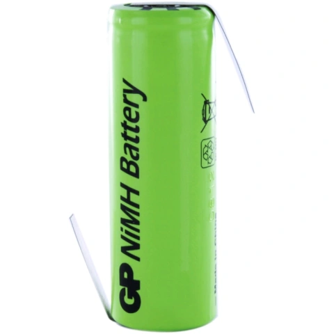 סוללה נטענת עם תגיות הלחמה - AF - 1.2V 2500MAH GP BATTERIES