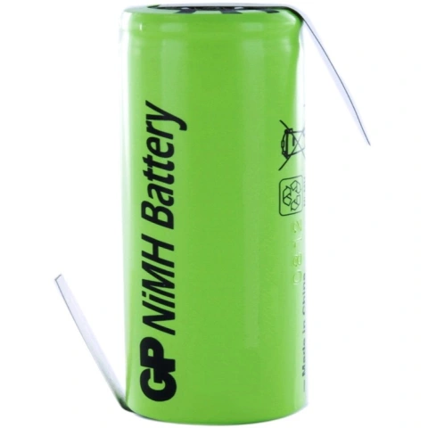 סוללה נטענת עם תגיות הלחמה - 4/5AF - 1.2V 2160MAH GP BATTERIES