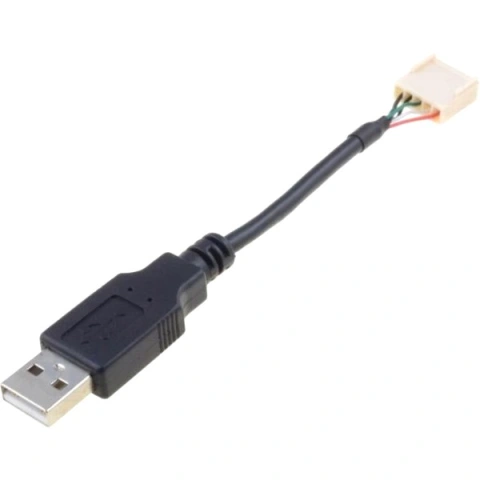 כבל תעשייתי USB - זכר A ← נקבה BULGIN 14193 - MOLEX BULGIN