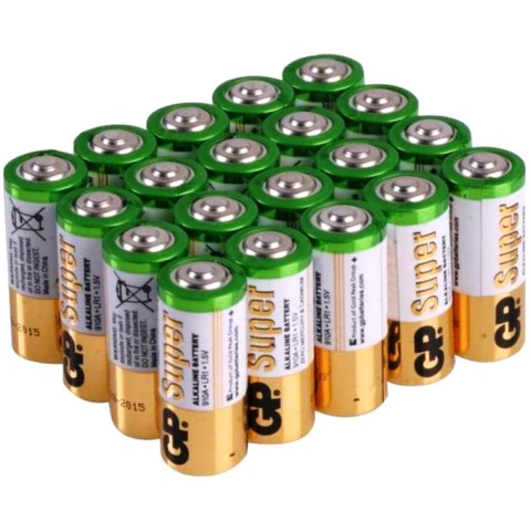 20 סוללות אלקליין - N 1.5V - GP SUPER ALKALINE GP BATTERIES