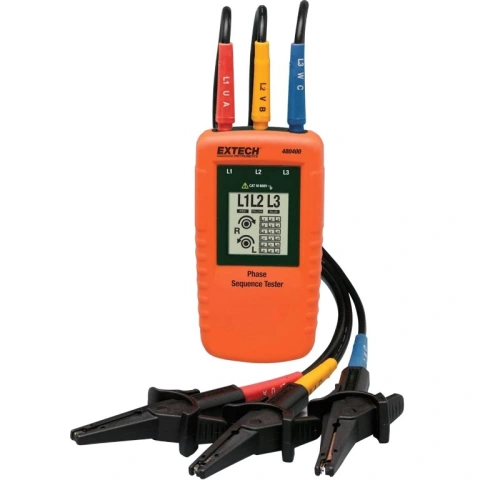 בודק סדר פאזות מקצועי - EXTECH 480400 EXTECH INSTRUMENTS