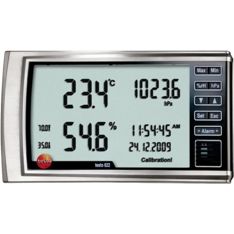 מד טמפרטורה ולחות דיגיטלי - TESTO 622 HYGROMETER TESTO