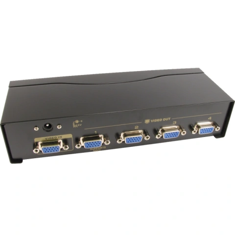 מפצל אקטיבי 4PORT , 450MHZ - VGA NEWLINK