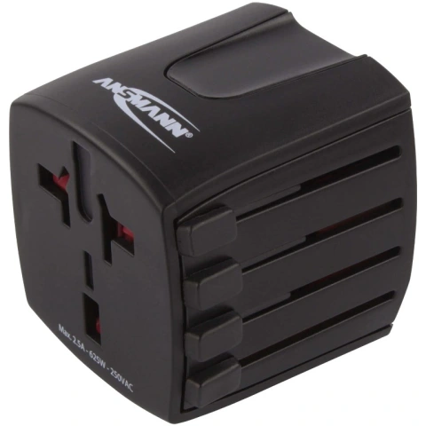 מתאם חשמל בינלאומי - UNIVERSAL TRAVEL ADAPTER ANSMANN