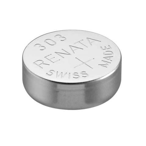 סוללה לשעון - RENATA 303 / SR44 , 1.55V , SILVER OXIDE RENATA