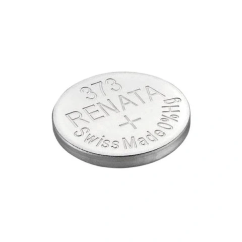 סוללה לשעון - RENATA 373 / SR68 , 1.55V , SILVER OXIDE RENATA