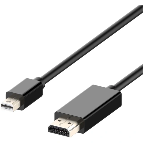 כבל - (1M - MINI DISPLAY PORT (M) ~ HDMI (M ROLINE