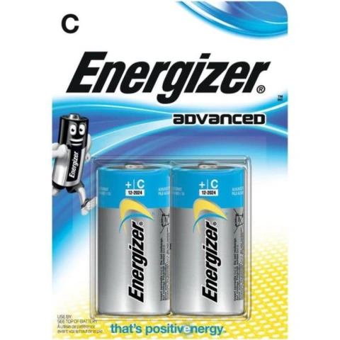 זוג סוללות אלקליין - C 1.5V - ENERGIZER ECO ADVANCED ENERGIZER