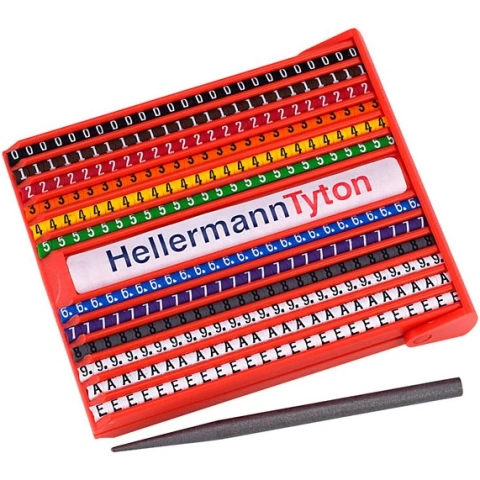 קיט סימוניות ננעצות לכבלים - HELAGRIP HG1-3CASS - 3.5MM x 3.3MM HELLERMANN TYTON