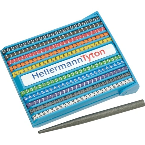 קיט סימוניות ננעצות לכבלים - HELAGRIP HG2-5CASS - 5MM x 4.3MM HELLERMANN TYTON