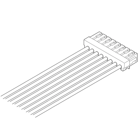 כבל התחברות למחברי JST - סדרת - SUR - שני מגעים - 150MM JST