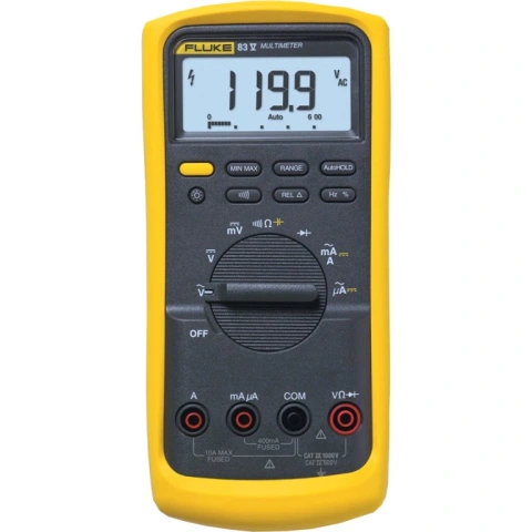 רב מודד ידני דיגיטלי פלוק - FLUKE 83 V FLUKE