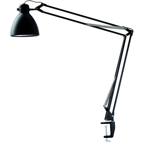 מנורת עבודה שולחנית - TASK LIGHT L-1 LED BLACK GLAMOX LUXO