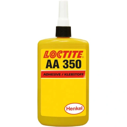 דבק LOCTITE AA 350 - UV - בקבוק 50 מ''ל LOCTITE