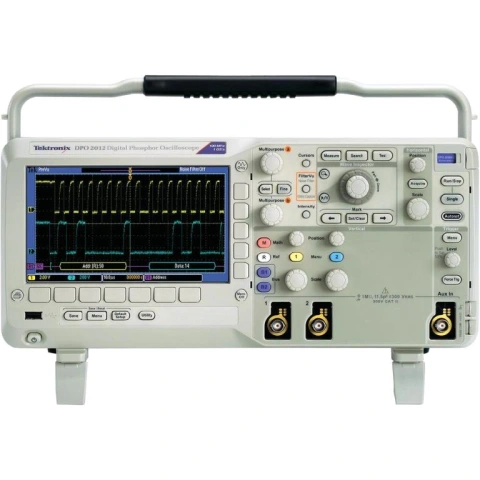 אוסצילוסקופ - 2 ערוצים - TEKTRONIX DPO2012B - 100MHZ - 1GSPS TEKTRONIX