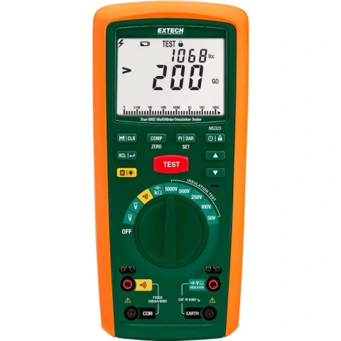 מודד בידוד / רציפות דיגיטלי - EXTECH MG325 - 50V ~ 1000V EXTECH INSTRUMENTS