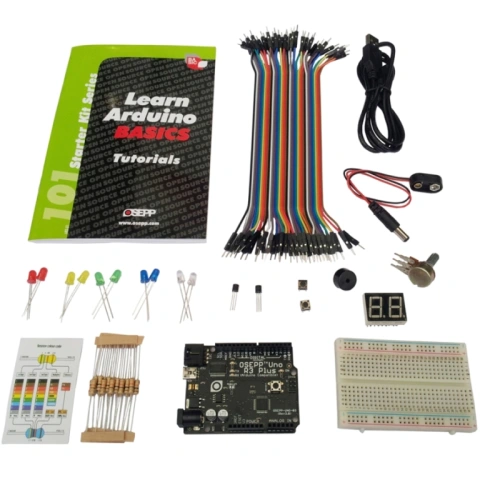 קיט ארדואינו - ARDUINO BASICS STARTER KIT - ARD-01 OSEPP