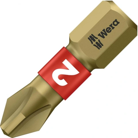 ביט למברגה - ראש פיליפס - WERA 851/1 BTH - PH2 X 25MM WERA