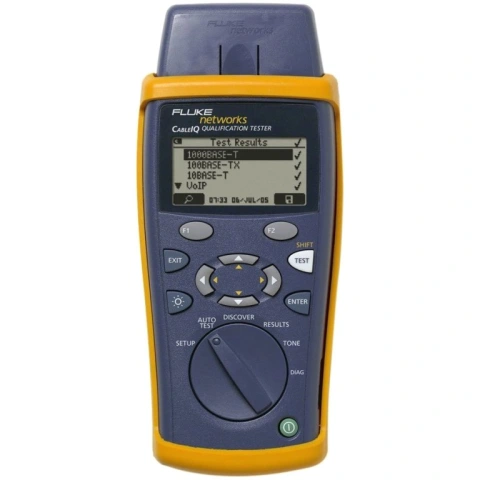 מכשיר לבדיקת כבלי תקשורת פלוק - FLUKE CableIQ CIQ-100 FLUKE NETWORKS