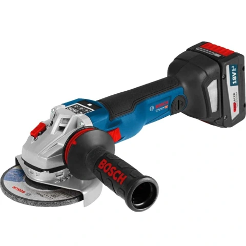 משחזת זווית מקצועית נטענת BOSCH GWS18V-125 SC6 - 125MM BOSCH