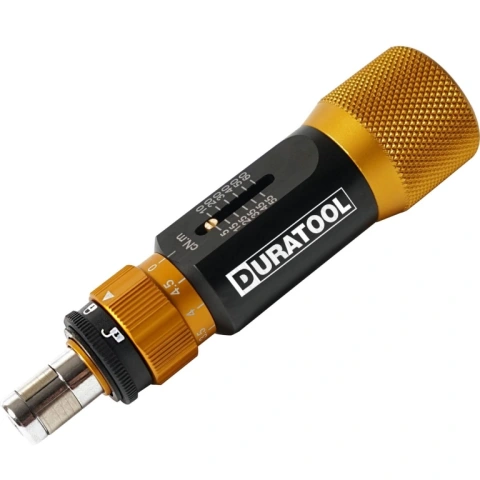 מברג מומנט מתכוונן - DURATOOL - 0.05NM ~ 0.6NM DURATOOL