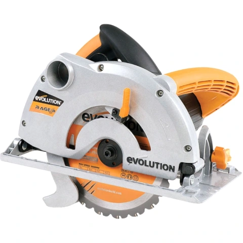 מסור עגול חשמלי מקצועי EVOLUTION RAGE B 185MM - 1200W EVOLUTION