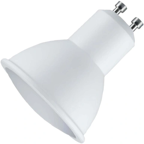 נורת COOL WHITE LED 3W - חיבור GU10 - עדשה חלבית PRO-ELEC