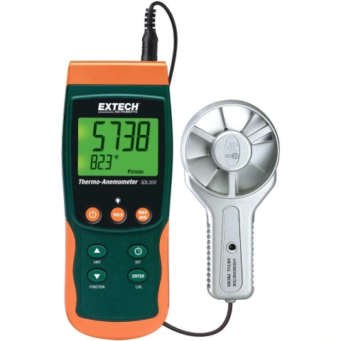 מודד ספיקת אוויר ידני דיגיטלי - EXTECH SDL300 EXTECH INSTRUMENTS