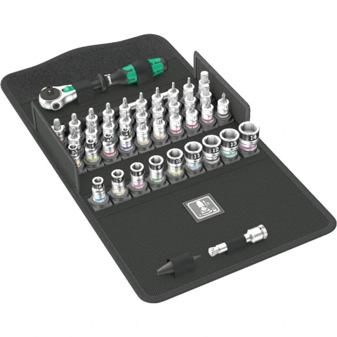 סט מפתח רצ'ט מקצועי ''1/4 - 42 יחידות - WERA 8100 SA ALL-IN WERA